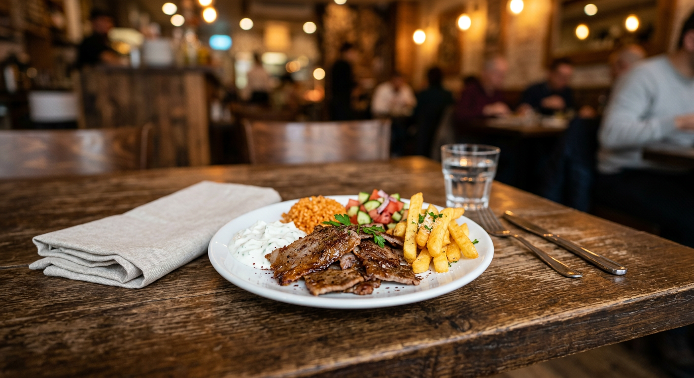 Döner Kebab Teller Kinder